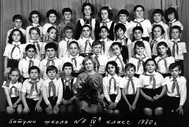4В класс 1980г.