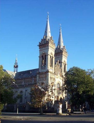 В лучах заходяшего солнца