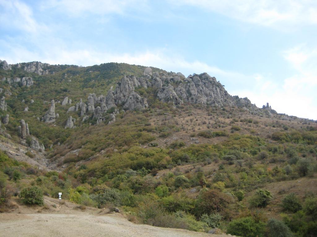 долина Приведений (гора Димерджи)