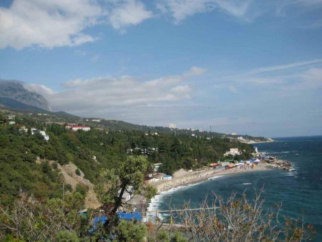 Пляж Симеиза