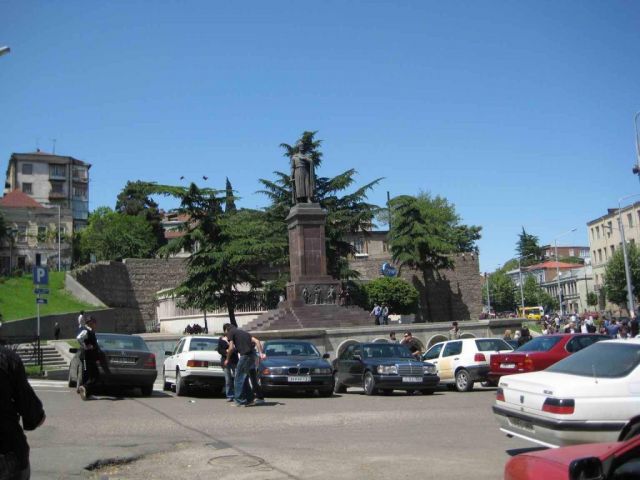 в центре Тбилиси