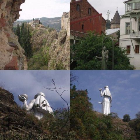 Грузия-мать с разных точек...