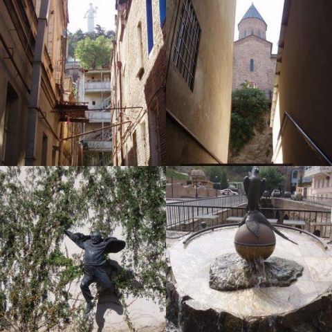 В старом городе.