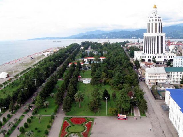 Бульвар с колеса обозрения