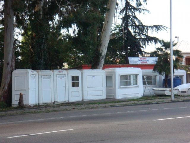 хранилище туалетов в Чакви