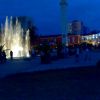 ночь, жара, фонтан....