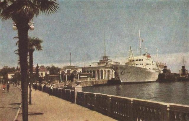 Батуми,1963г..Набережная.