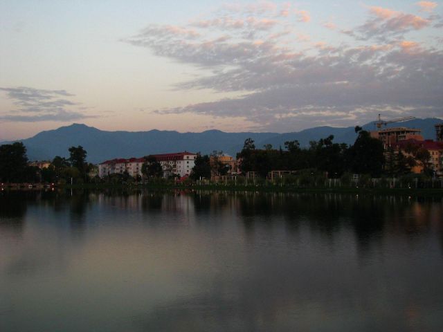 Вечером в парке