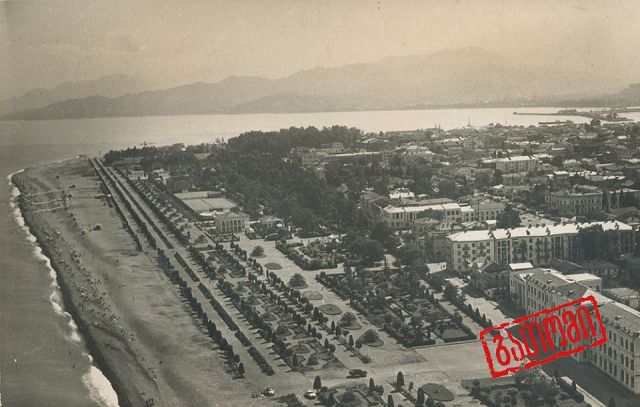 Батумъ Батуми ,бульвар в прошлом веке