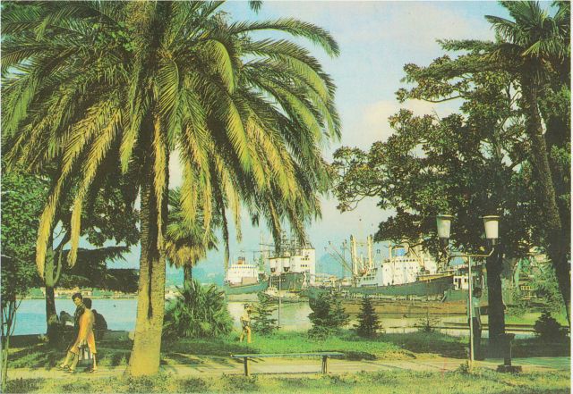 г.Батуми,Набережная,60-е годы.