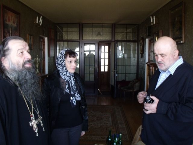 В гостях у батюшки Шио. Монастырь Шавна Бадавблизи Тбилиси (октябрь 2011)