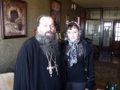 В гостях у батюшки Шио. Монастырь Шавна Бадавблизи Тбилиси (октябрь 2011)