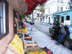 IMG 7516       Бывшая улЛибкнехта (ныне ул.Генерала Мазниашвили). 14 октября 2010г.,11час 59 мин.