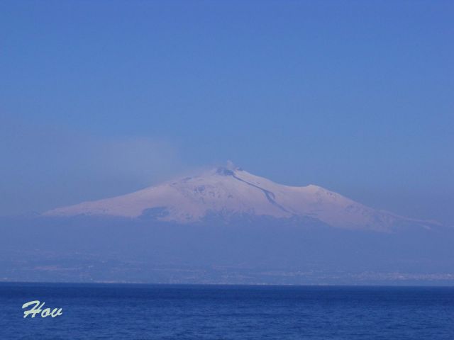 Этна после извержения